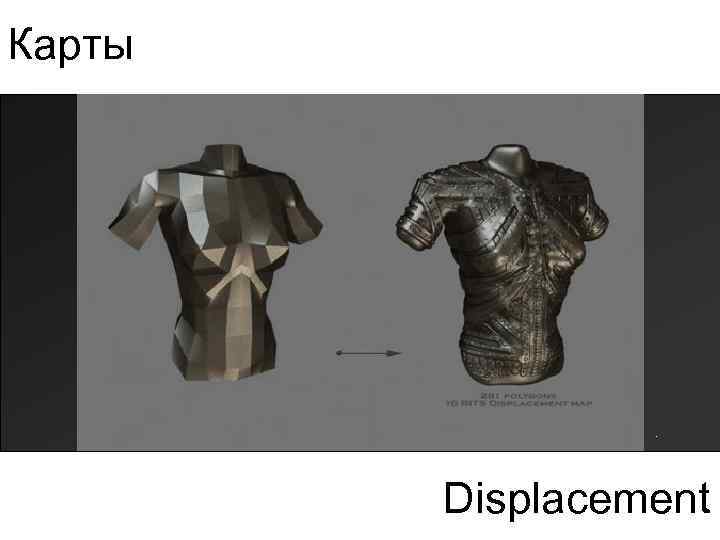 Карты Displacement 