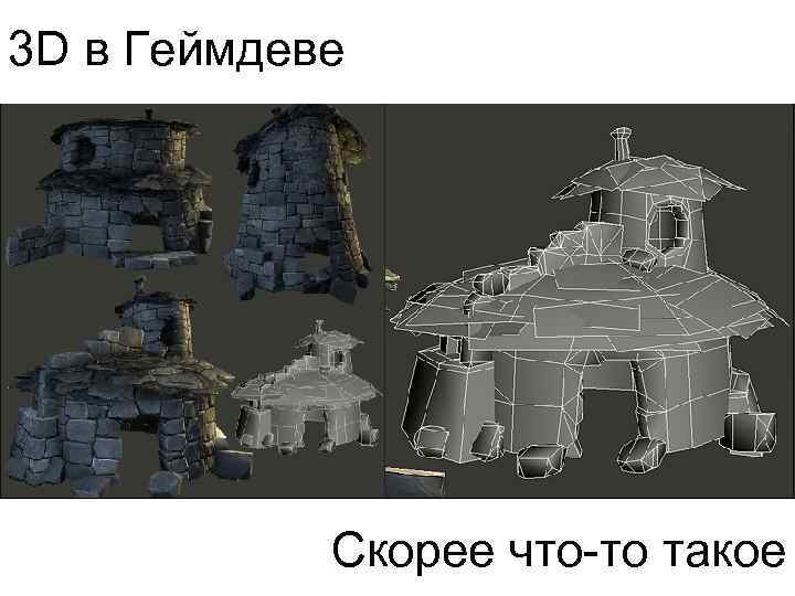 3 D в Геймдеве Скорее что-то такое 