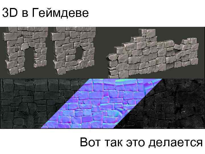 3 D в Геймдеве Вот так это делается 