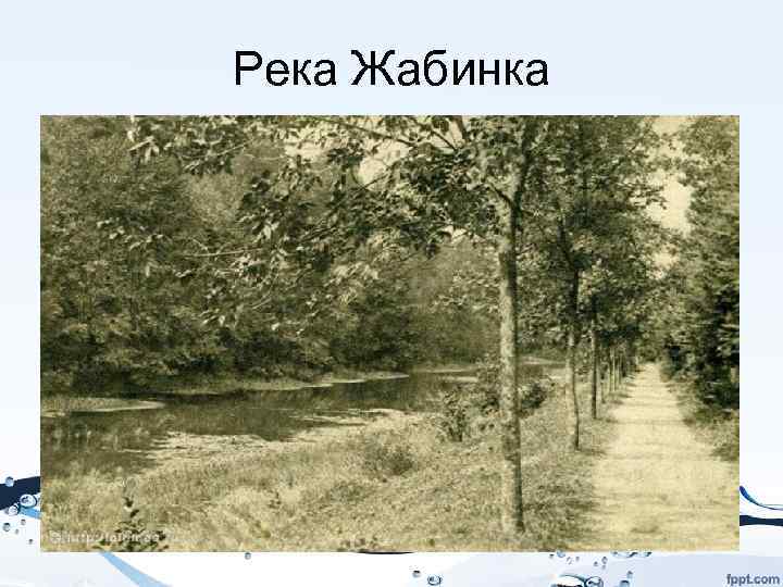Река Жабинка 