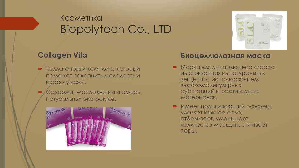 Косметика Biopolytech Co. , LTD Collagen Vita Коллагеновый комплекс который поможет сохранить молодость и