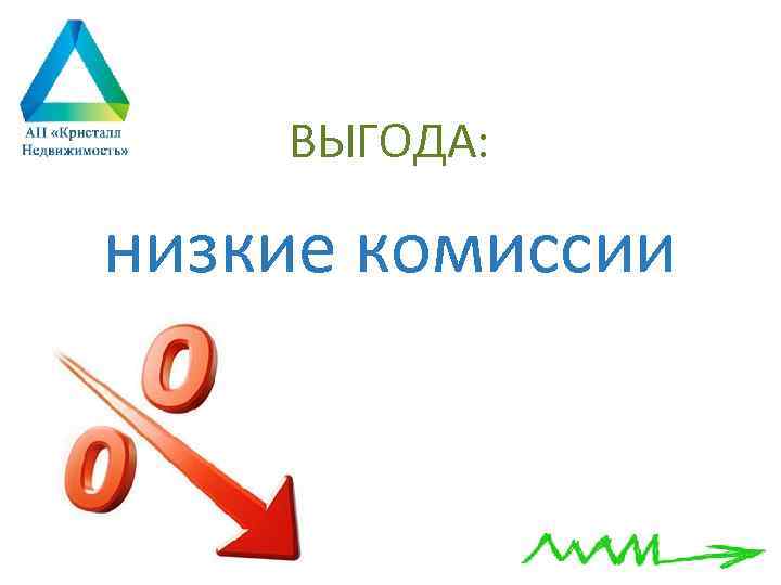 ВЫГОДА: низкие комиссии 