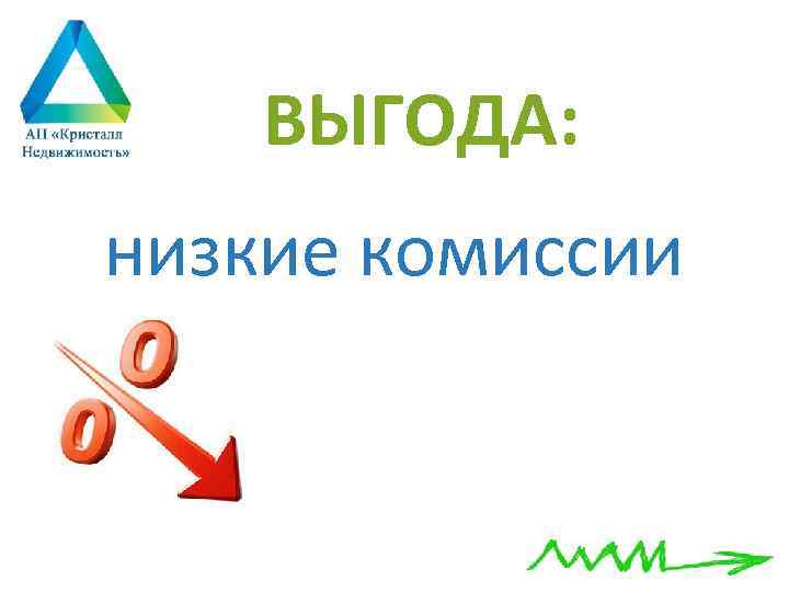 ВЫГОДА: низкие комиссии 