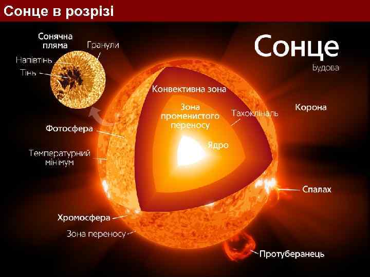 Сонце в розрізі 