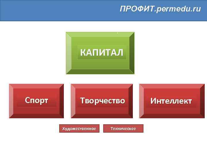 ПРОФИТ. permedu. ru КАПИТАЛ Спорт Творчество Художественное Техническое Интеллект 