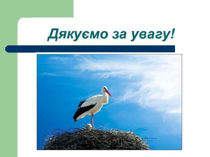 Дякуємо за увагу! 