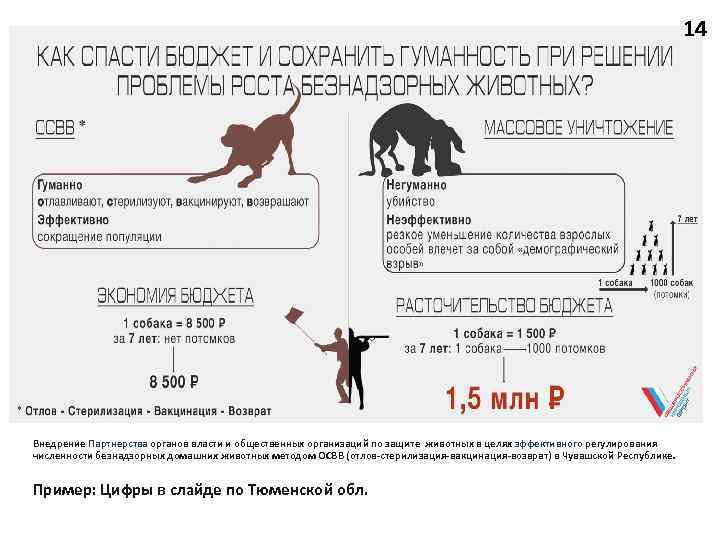 14 Внедрение Партнерства органов власти и общественных организаций по защите животных в целях эффективного