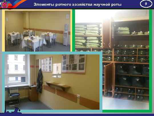 Элементы ротного хозяйства научной роты 9 