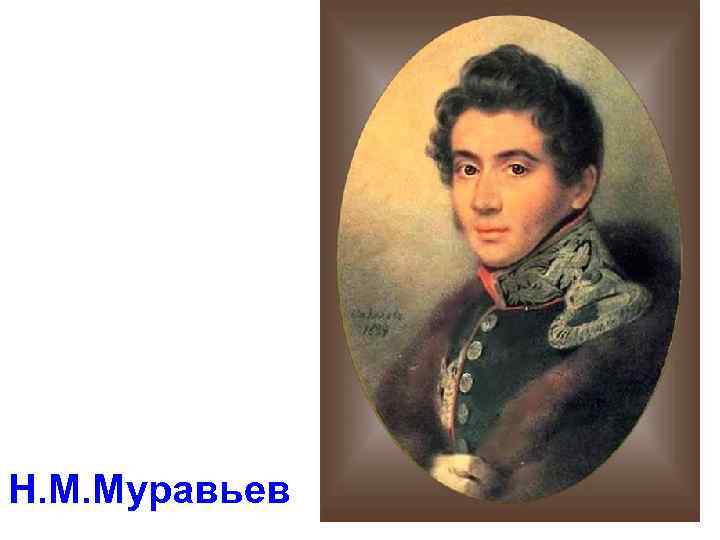 Н. М. Муравьев 