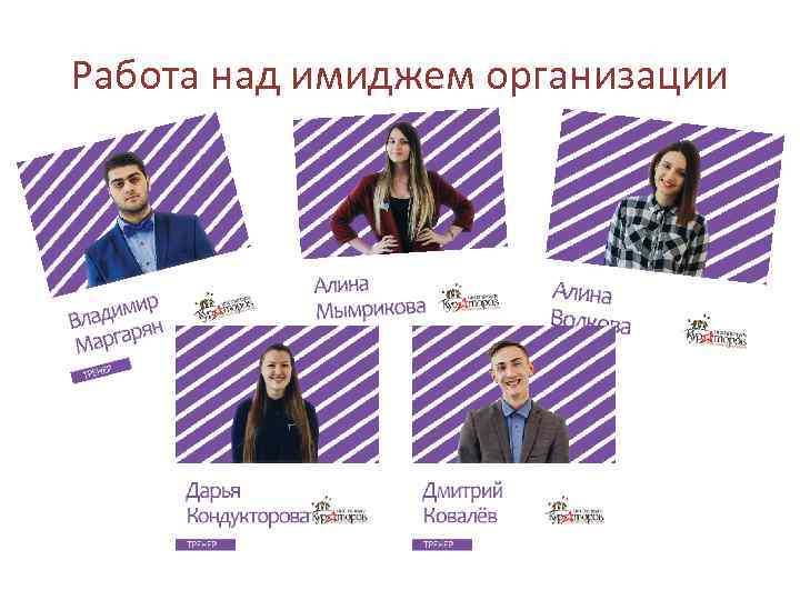 Работа над имиджем организации 