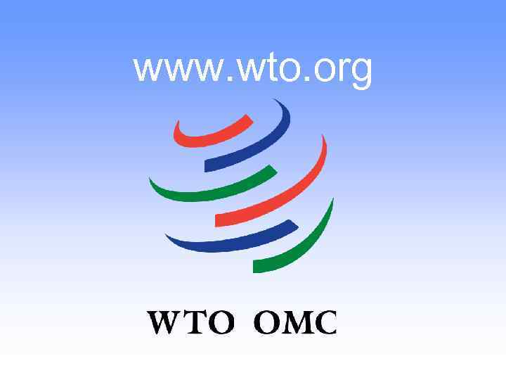 www. wto. org 