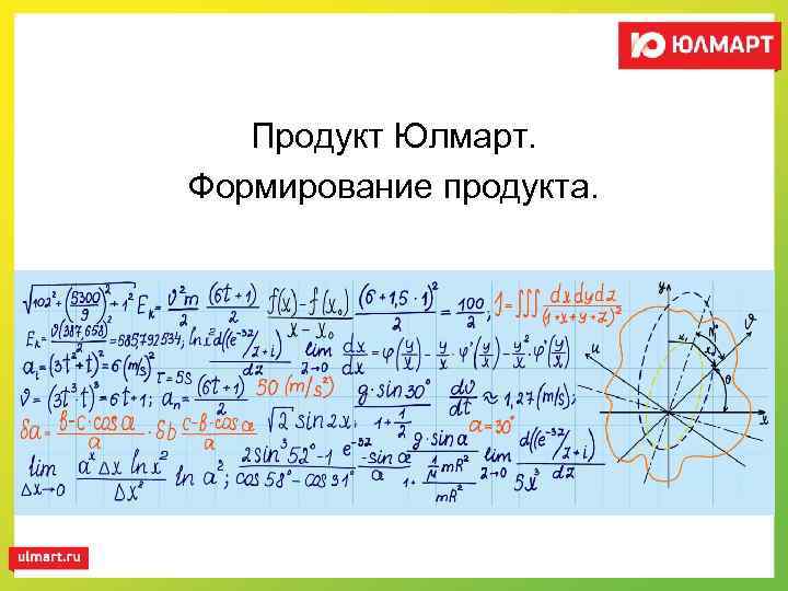 Продукт Юлмарт. Формирование продукта. 