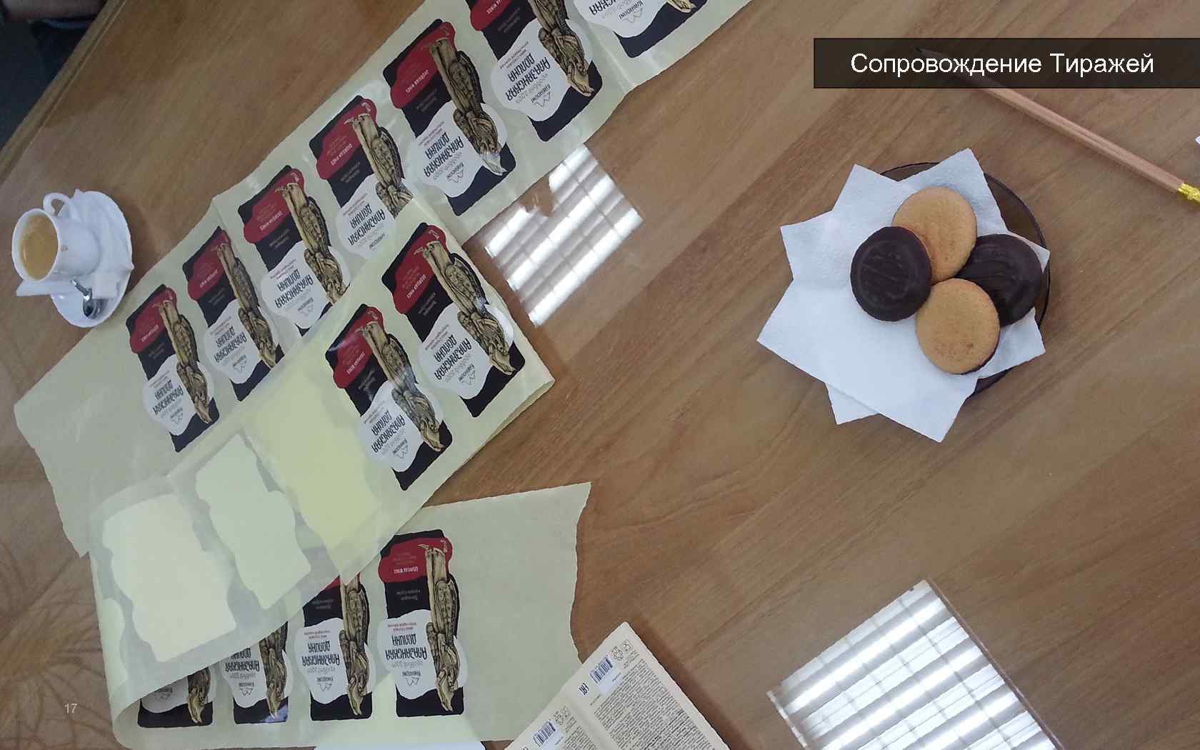 Сопровождение Тиражей 17 