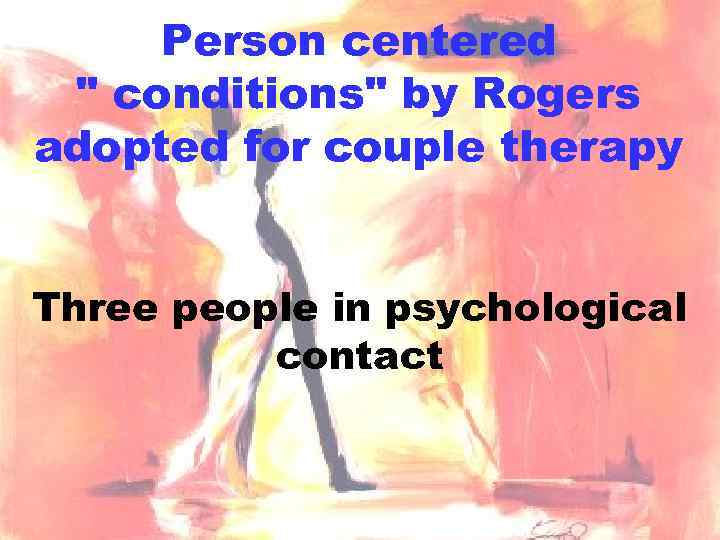 Person centered 