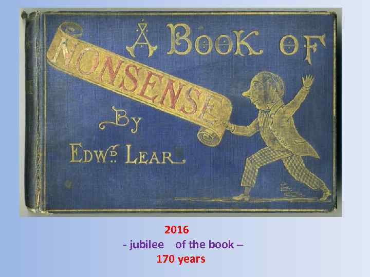 2016 - jubilee of the book – 170 years 