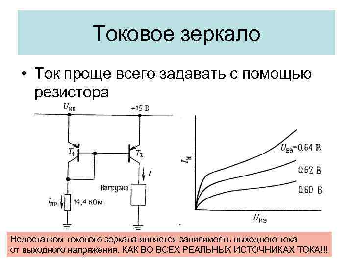 Токовая схема уилсона