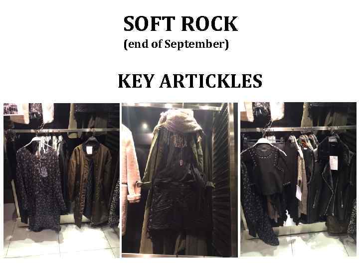 SOFT ROCK (end of September) KEY ARTICKLES 