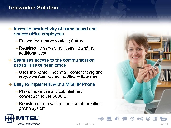 Teleworker Solution à Increase productivity of home based and remote office employees – Embedded