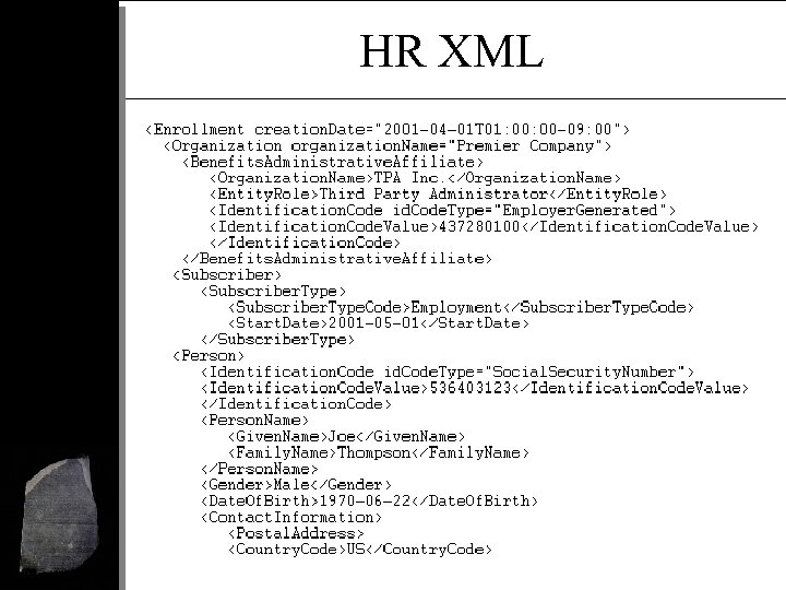 HR XML 