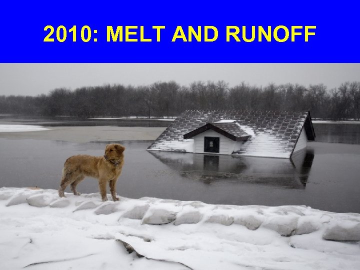 2010: MELT AND RUNOFF 