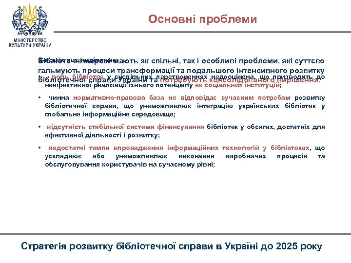 Основні проблеми З-поміж них мережі мають як спільні, так і особливі проблеми, які суттєво