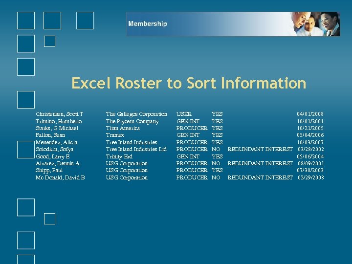 Excel Roster to Sort Information Christensen, Scott T Trimino, Humberto Starks, G Michael Fallon,