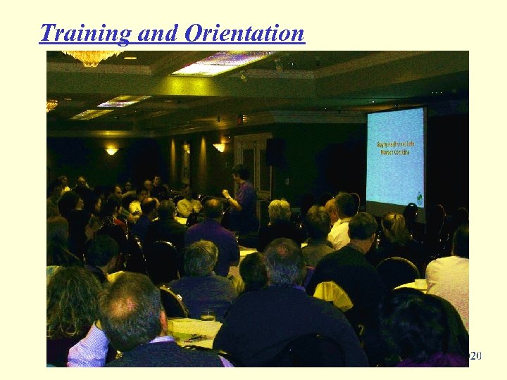 Training and Orientation 