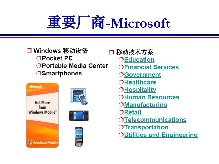 重要厂商-Microsoft 