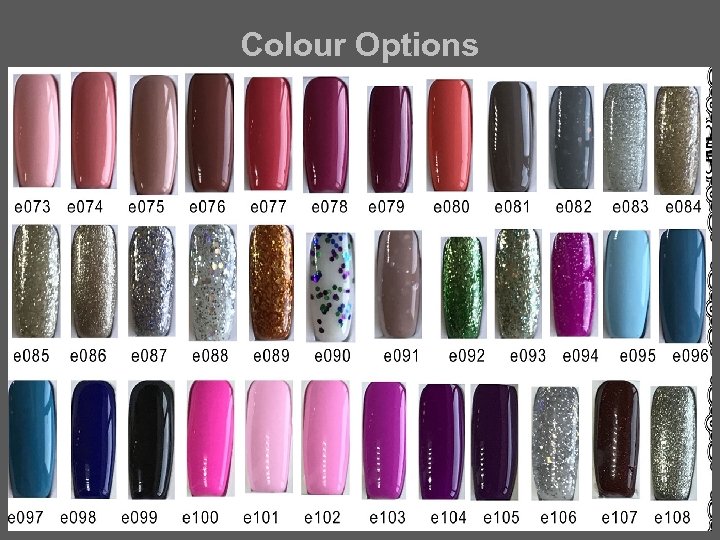 Colour Options 