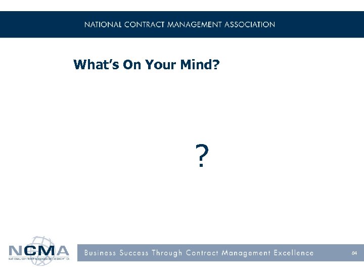 What’s On Your Mind? ? 84 