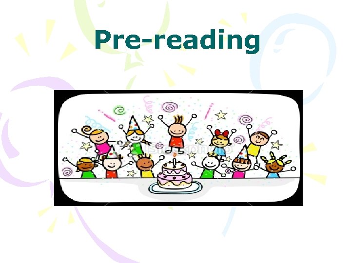 Pre-reading 