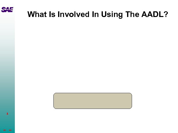 What Is Involved In Using The AADL? 