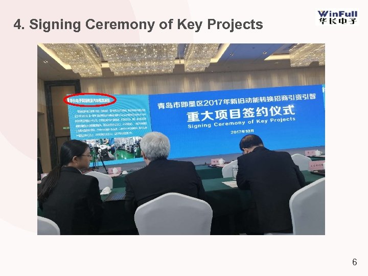 4. Signing Ceremony of Key Projects 6 