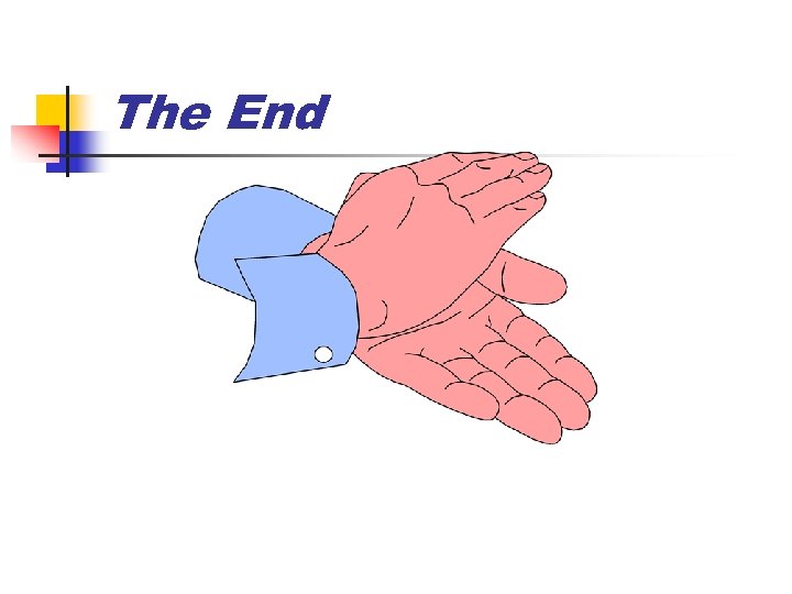 The End 