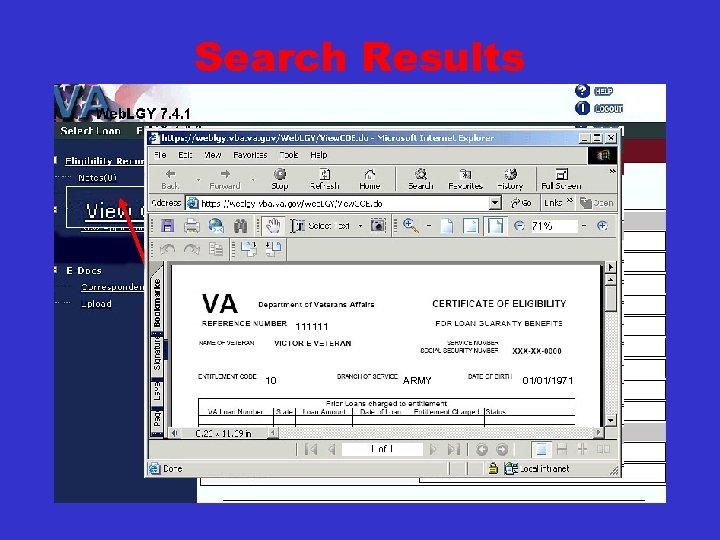 Search Results 111111 10 ARMY 01/01/1971 