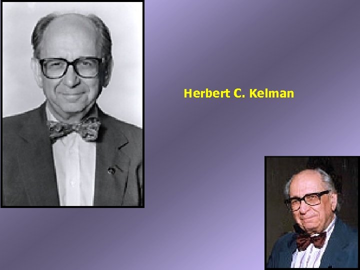 Herbert C. Kelman 