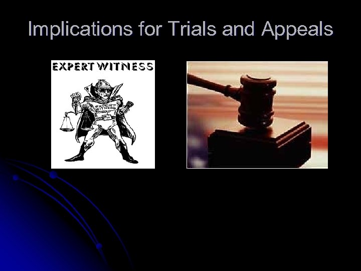 Implications for Trials and Appeals 