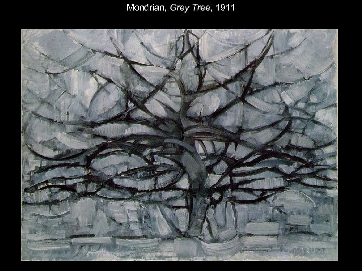 Mondrian, Grey Tree, 1911 