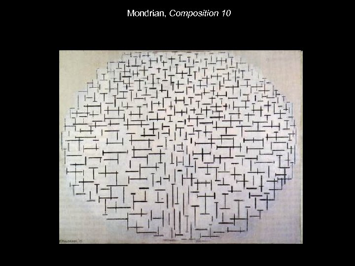 Mondrian, Composition 10 