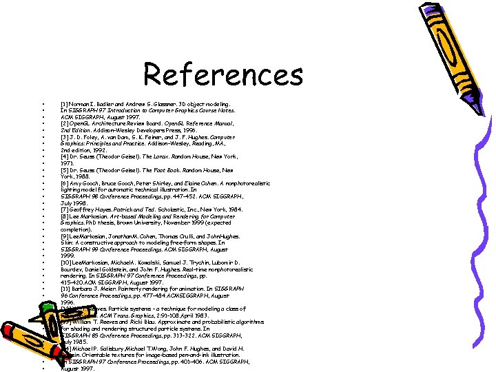 References • • • • • • • • • • • [1] Norman