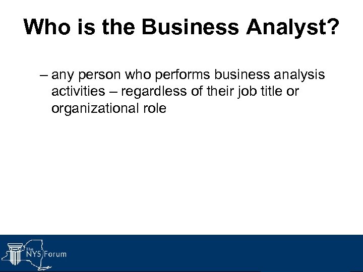 Becoming A Successful Business Analyst Co Sponsored By It