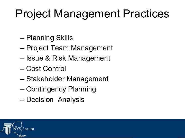 58 Project Management Practices – Planning Skills – Project Team Management – Issue &
