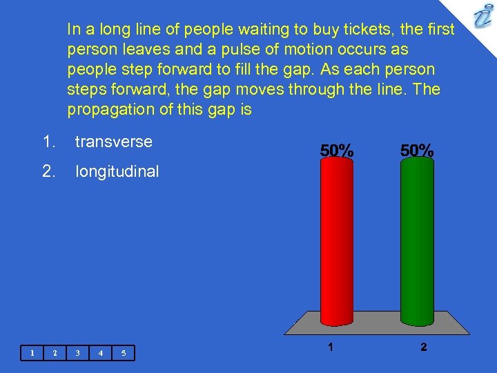 In a long line of people waiting to buy tickets, the first person leaves