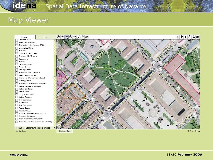 Map Viewer CORP 2006 13 -16 February 2006 