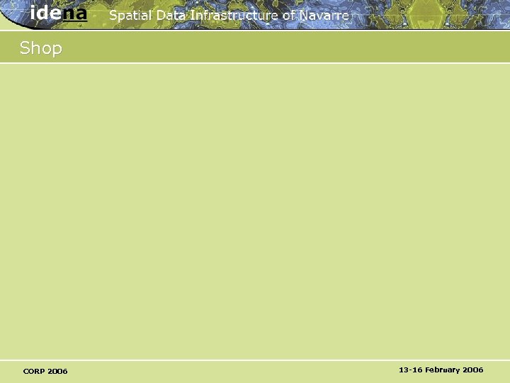 Shop CORP 2006 13 -16 February 2006 