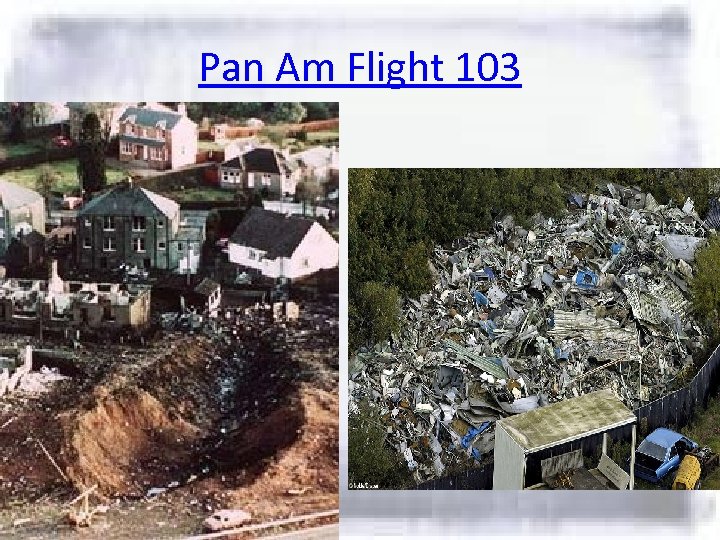 Pan Am Flight 103 