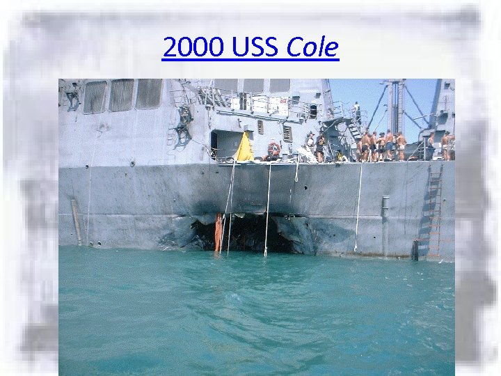 2000 USS Cole 