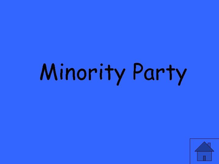 Minority Party 