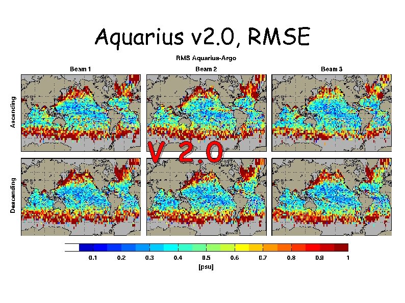 Aquarius v 2. 0, RMSE V 2. 0 