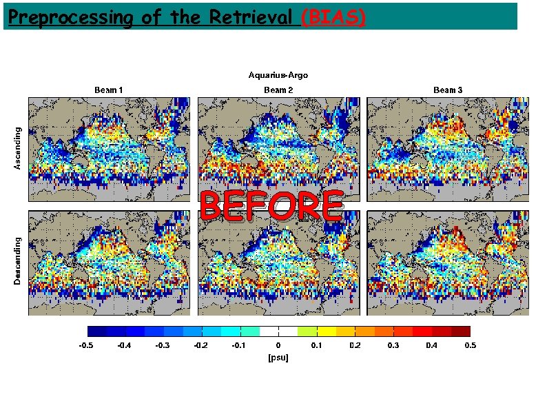 Preprocessing of the Retrieval (BIAS) BEFORE 